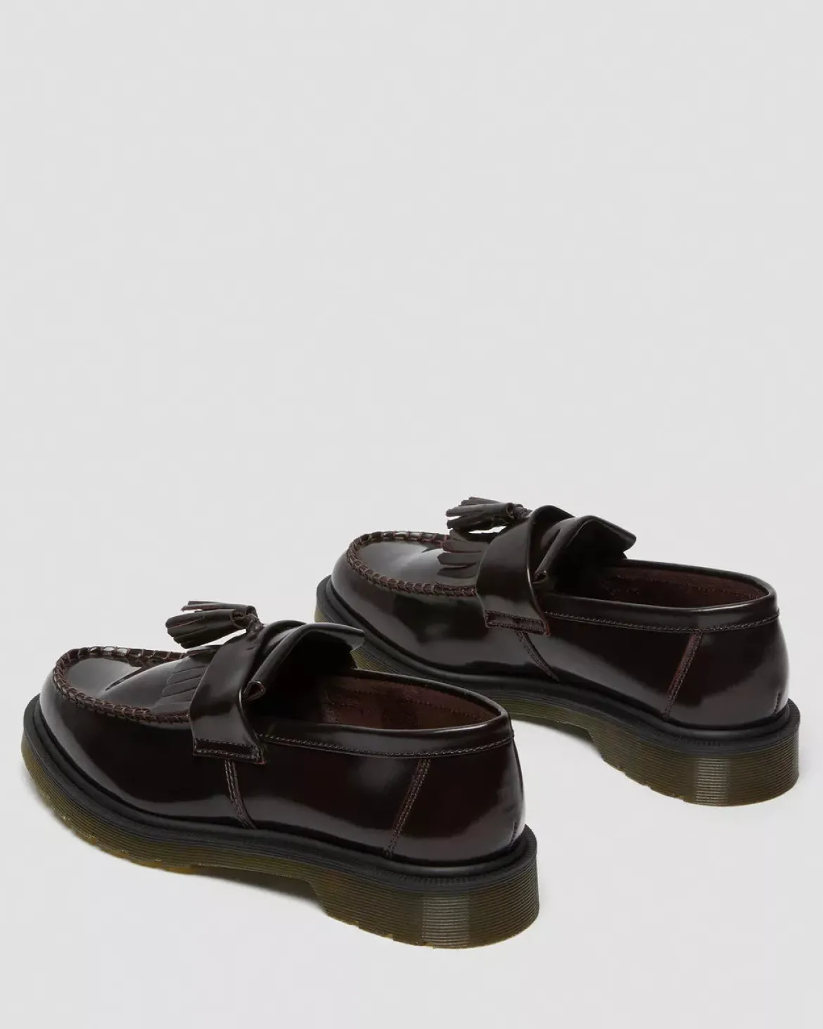 Dr. Martens miesten loaferit Adrian Tassel Loafer Cherry Red Arcadia, viininpunainen