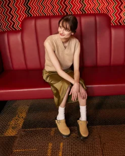 Dr. Martens naisten kengät Zebzag Mule Savannah Tan, Vaalea beige