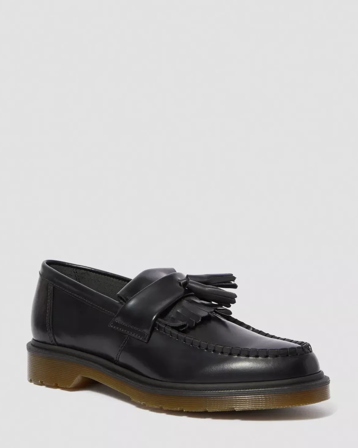 Dr. Martens naisten loaferit Adrian Tassel Loafer Mono Black Smooth, musta