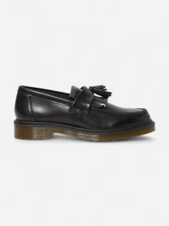Dr. Martens naisten loaferit Adrian Tassel Loafer Mono Black Smooth, musta