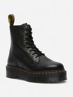 Dr. Martens naisten maiharit Jadon III Pisa Leather Platform Boots, musta