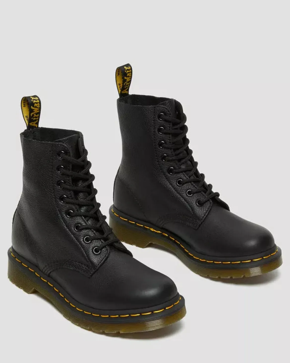 Dr. Martens naisten nauhalliset nilkkurit, 1460 Pascal Virginia, Musta