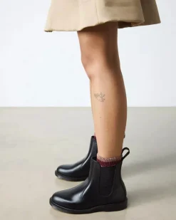 Dr. Martens Naisten Nilkkurit Flora, musta