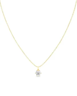 Edblad kaulakoru, CROWN NECKLACE GOLD Kullankeltainen