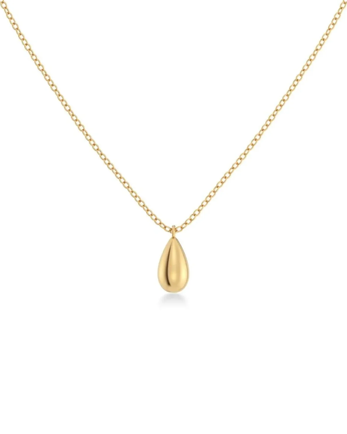 Edblad kaulakoru Drop Mini Necklace Gold, Gold pleated