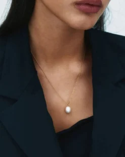 Edblad kaulakoru Perla Necklace L, Silver