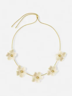 Edblad kaulakoru Wildflower Necklace, Gold pleated
