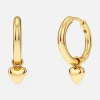 Edblad korvakorut Barley Hoops, Gold