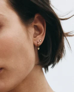 Edblad korvakorut Barley Hoops, Gold