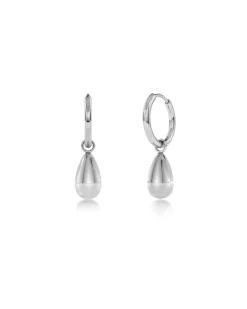 Edblad korvakorut Drop Mini Hoops Steel, Stainless steel