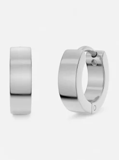 Edblad korvakorut Fave Hoops Steel, Stainless steel