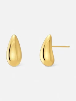 Edblad korvakorut, HARMONY STUDS STEEL Kullankeltainen