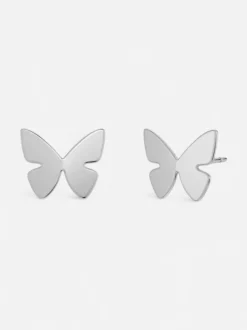 Edblad korvakorut Papillon Studs Steel, Stainless steel