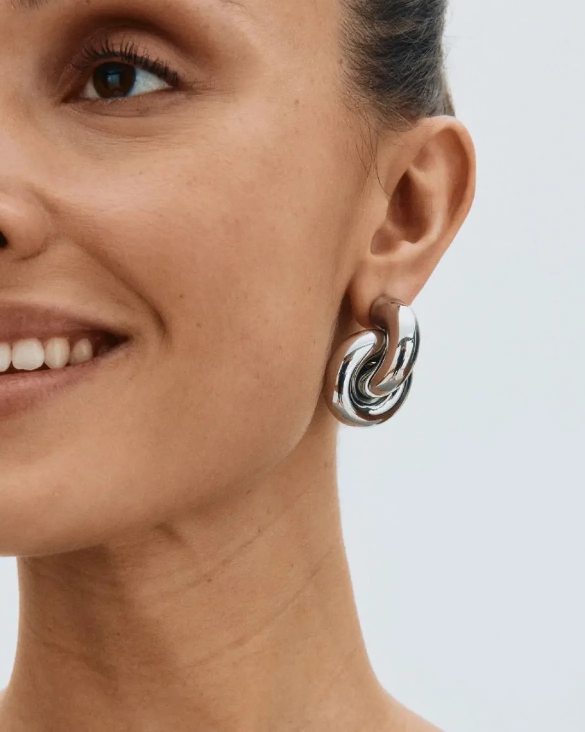 Edblad korvakorut Redondo Studs L Steel, Stainless steel
