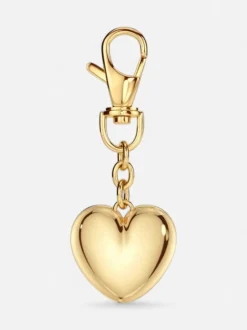 Edblad Laukkukoru, Avaimenperä, HEART Barley Bag Charm, Gold Kullankeltainen