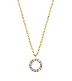Edblad naisten kaulakoru Glow Necklace Mini, Gold pleated
