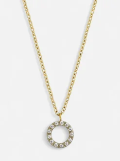 Edblad naisten kaulakoru Glow Necklace Mini, Gold pleated