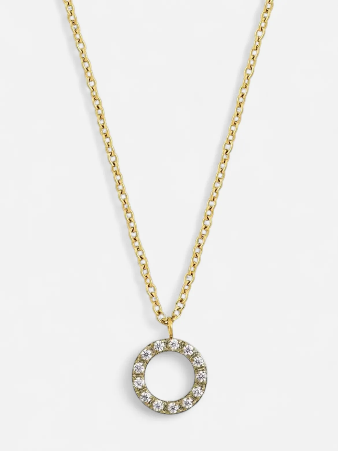 Edblad naisten kaulakoru Glow Necklace Mini, Gold pleated