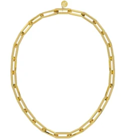 Edblad naisten kaulakoru Ivy Maxi Necklace Gold, Gold pleated