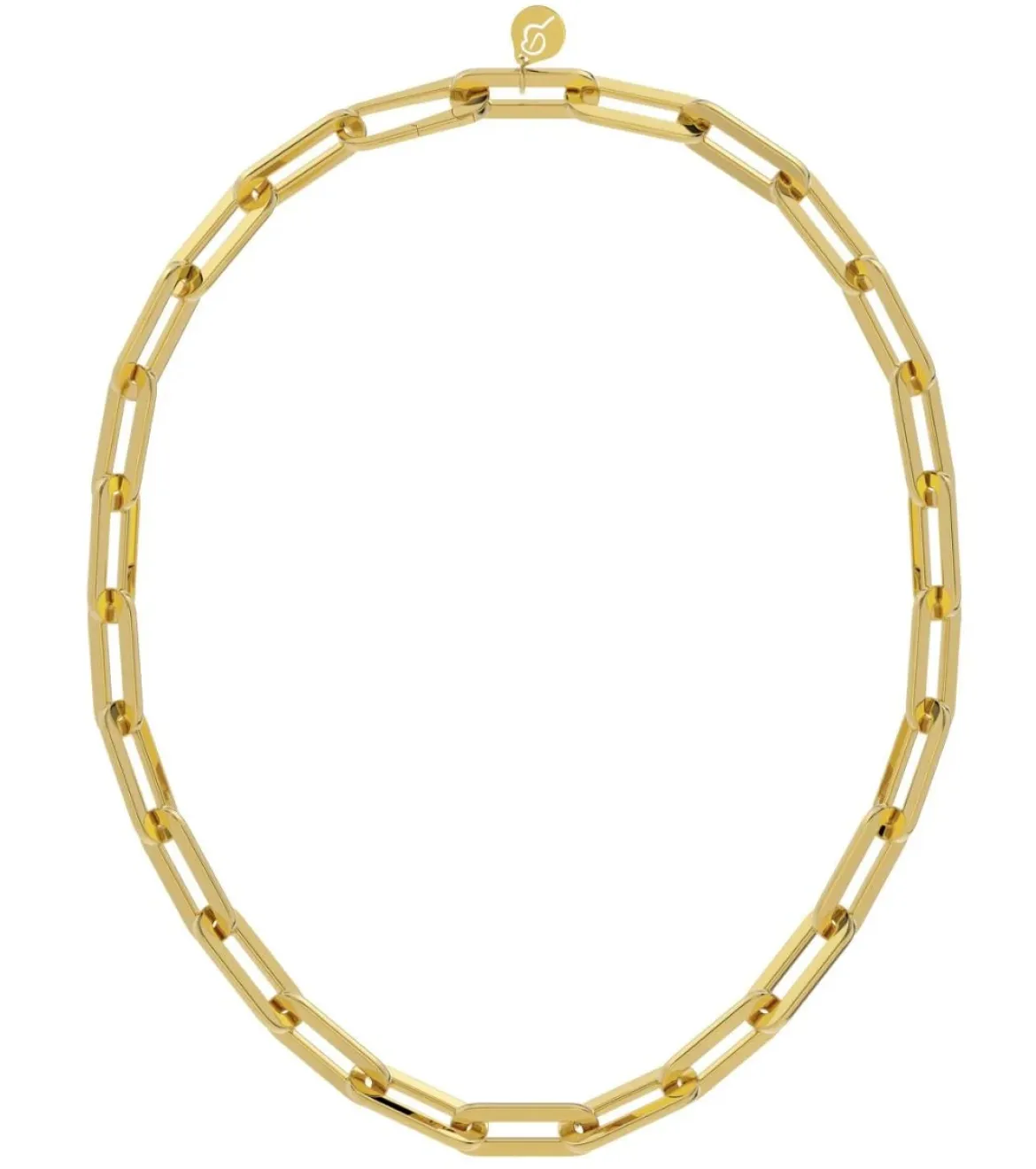 Edblad naisten kaulakoru Ivy Maxi Necklace Gold, Gold pleated
