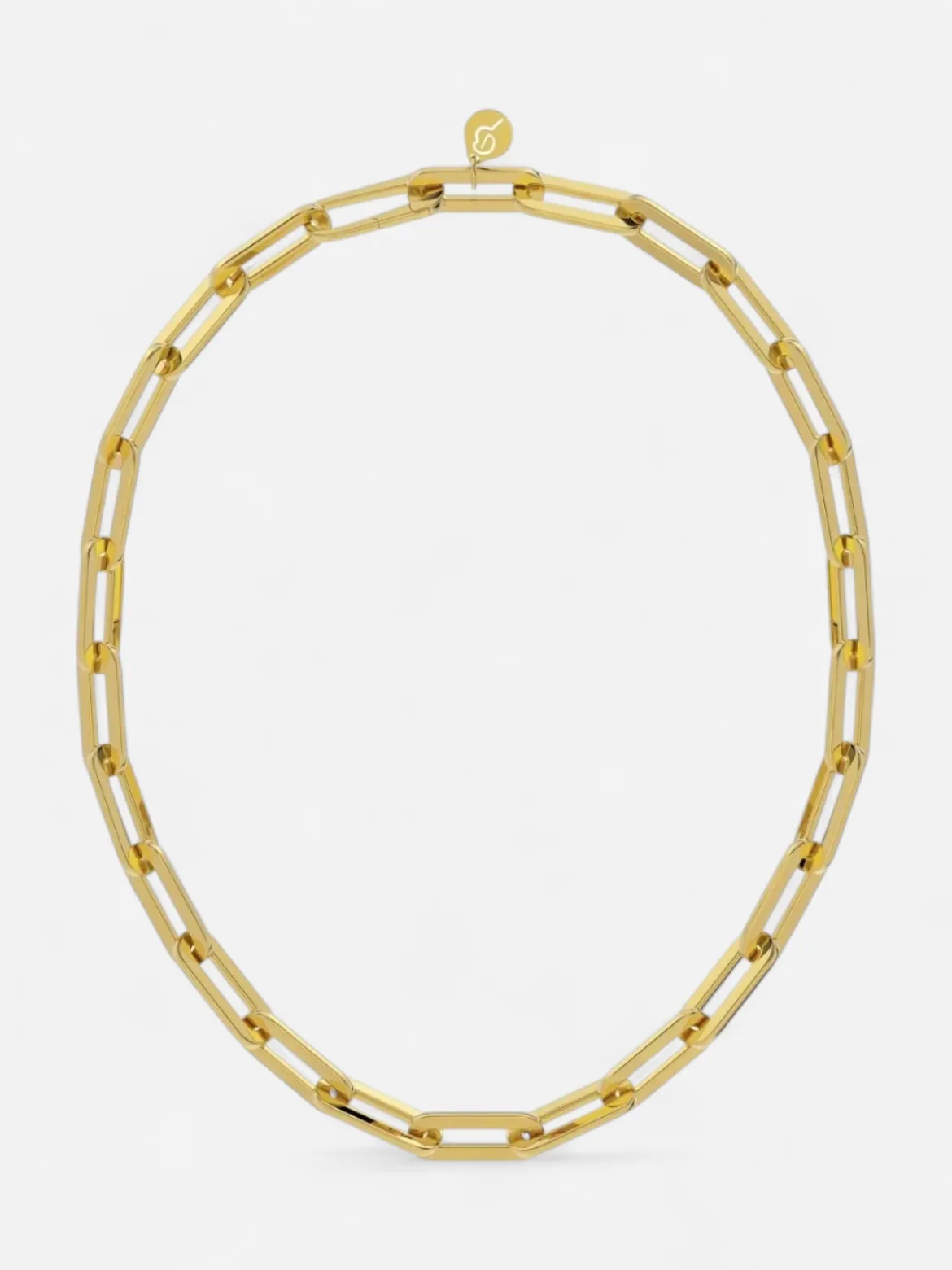 Edblad naisten kaulakoru Ivy Maxi Necklace Gold, Gold pleated