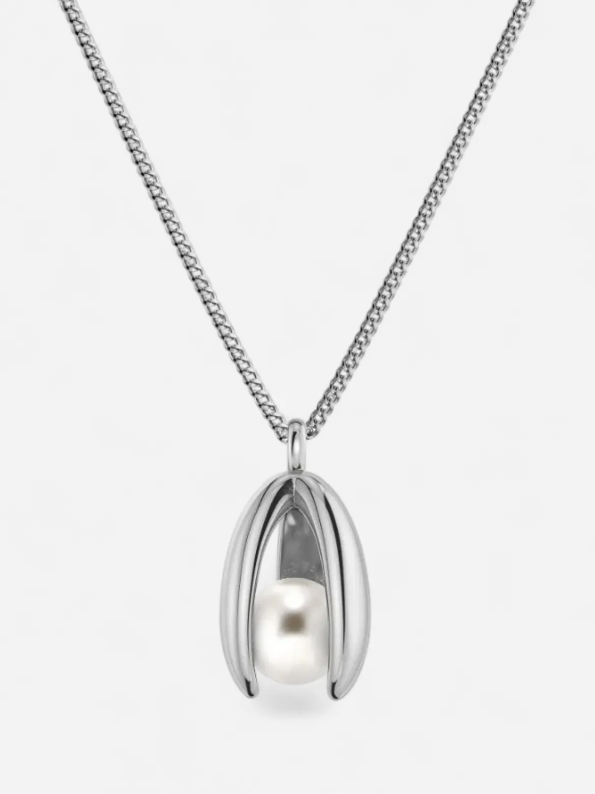Edblad naisten kaulakorut Moonrave Necklace L, Silver