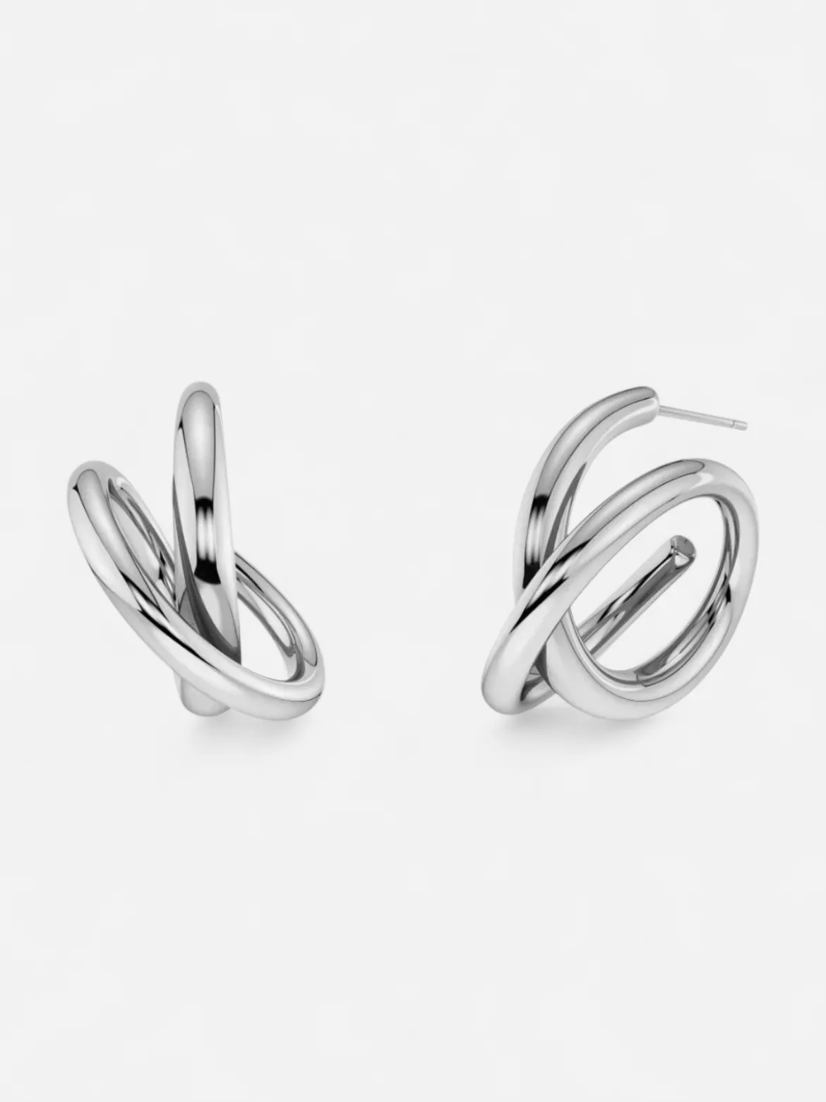 Edblad naisten korvakorut Nouveau Hoops, Silver