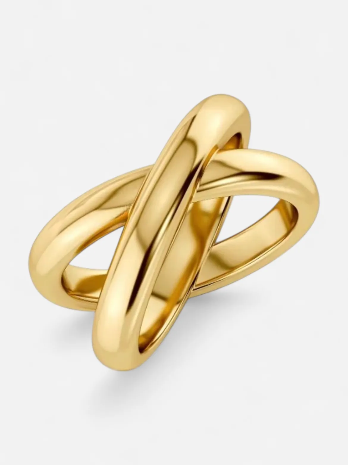 Edblad naisten sormus Alexa Ring L, Gold pleated