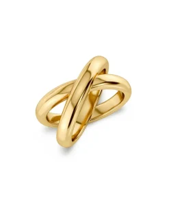 Edblad naisten sormus Alexa Ring L, Gold pleated