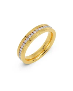 Edblad naisten sormus Josefin Ring, Gold pleated