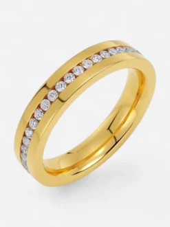 Edblad naisten sormus Josefin Ring, Gold pleated