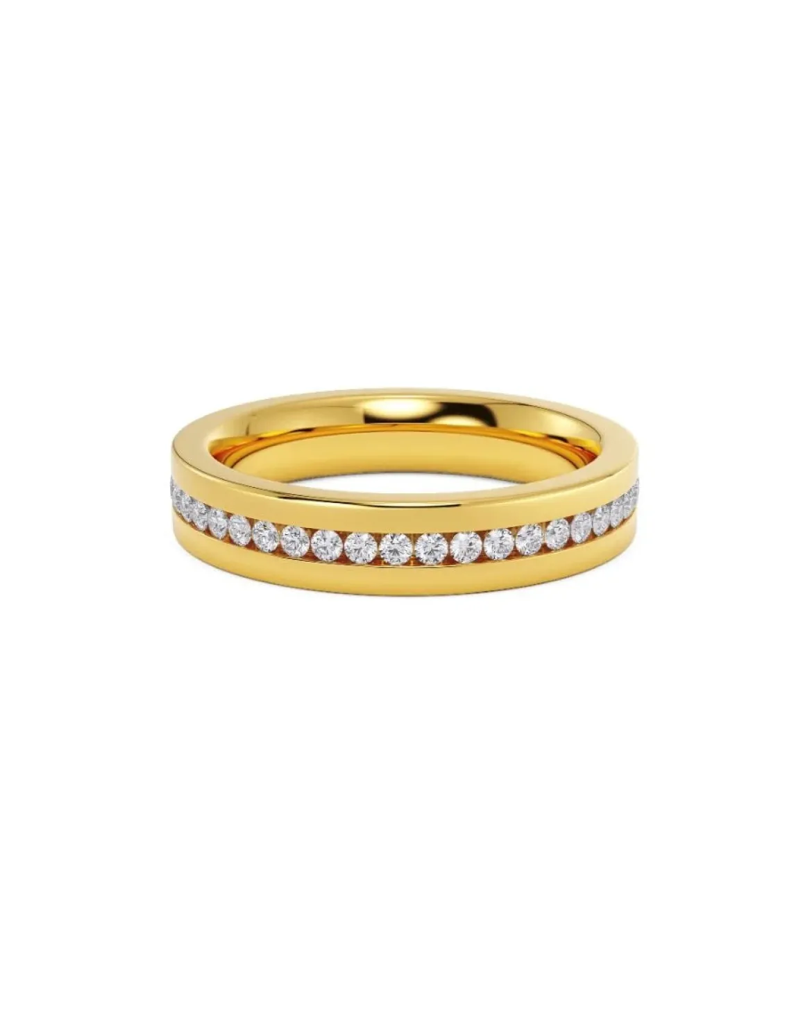 Edblad naisten sormus Josefin Ring, Gold pleated