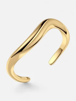 Edblad rannekoru Azura Bangle, Gold Pleated