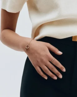 Edblad rannekoru, ETERNAL ORBIT BRACELET GOLD Kullankeltainen