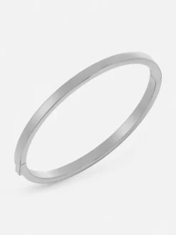 Edblad rannekoru, FAVE BANGLE STEEL Hopeanharmaa