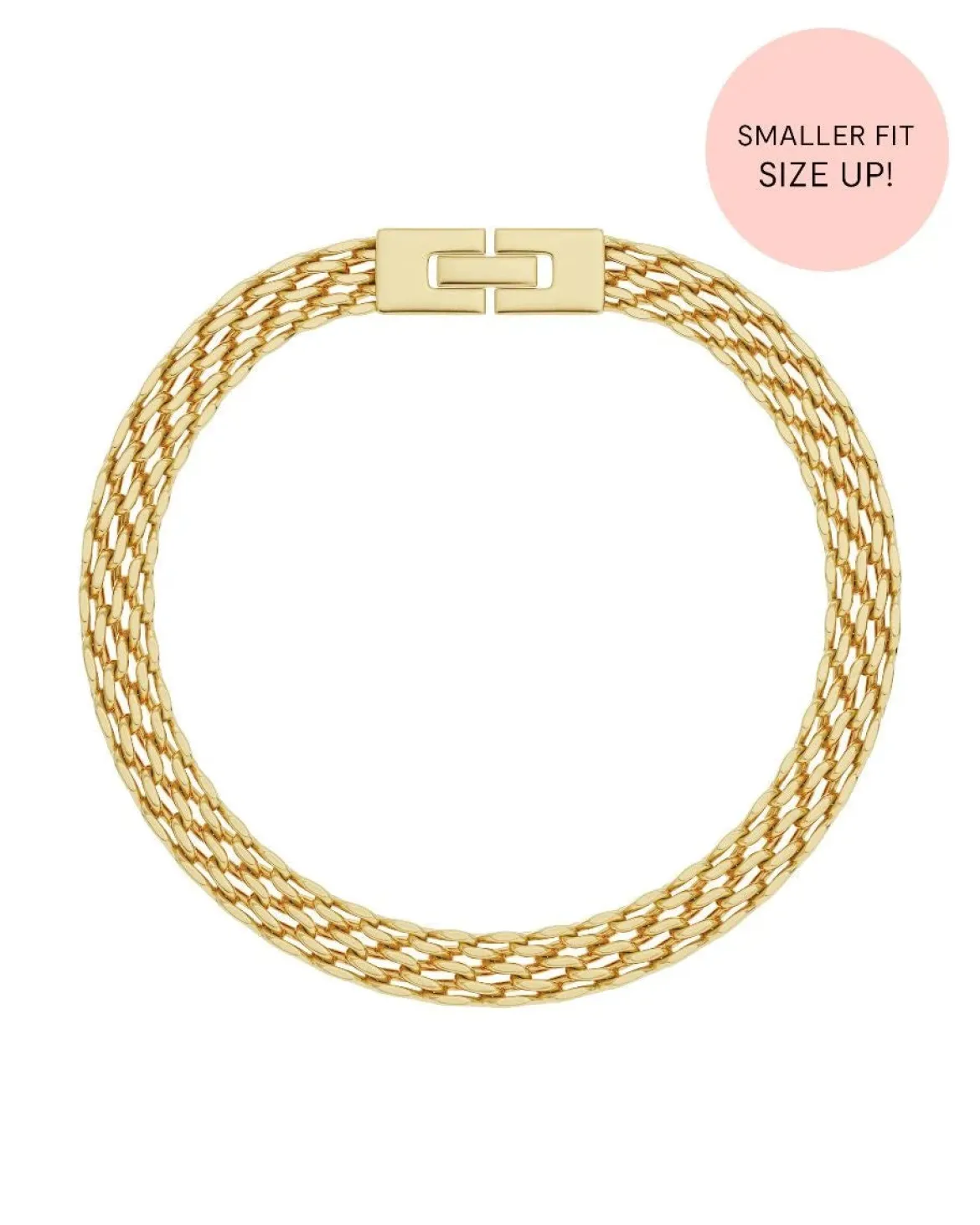Edblad rannekoru Lana, Gold pleated