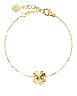 Edblad rannekoru Lucky Bracelet Gold, Gold pleated