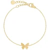 Edblad rannekoru Papillon Bracelet Gold, Gold pleated