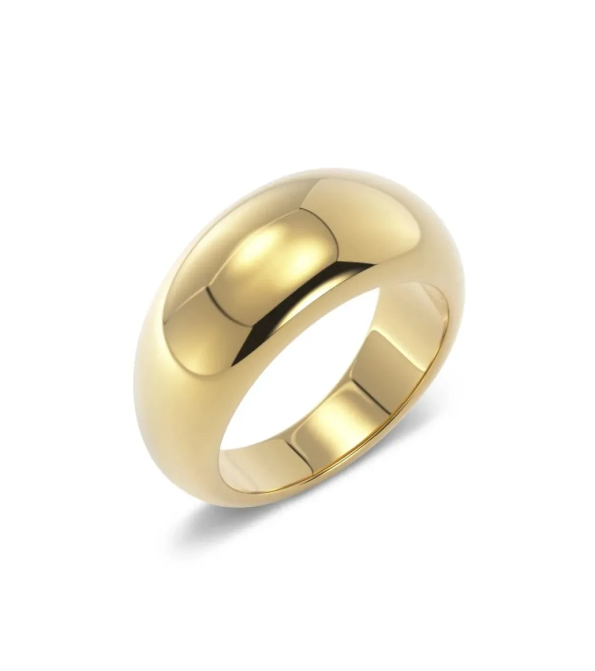 Edblad sormus Furo Ring Gold, Gold pleated