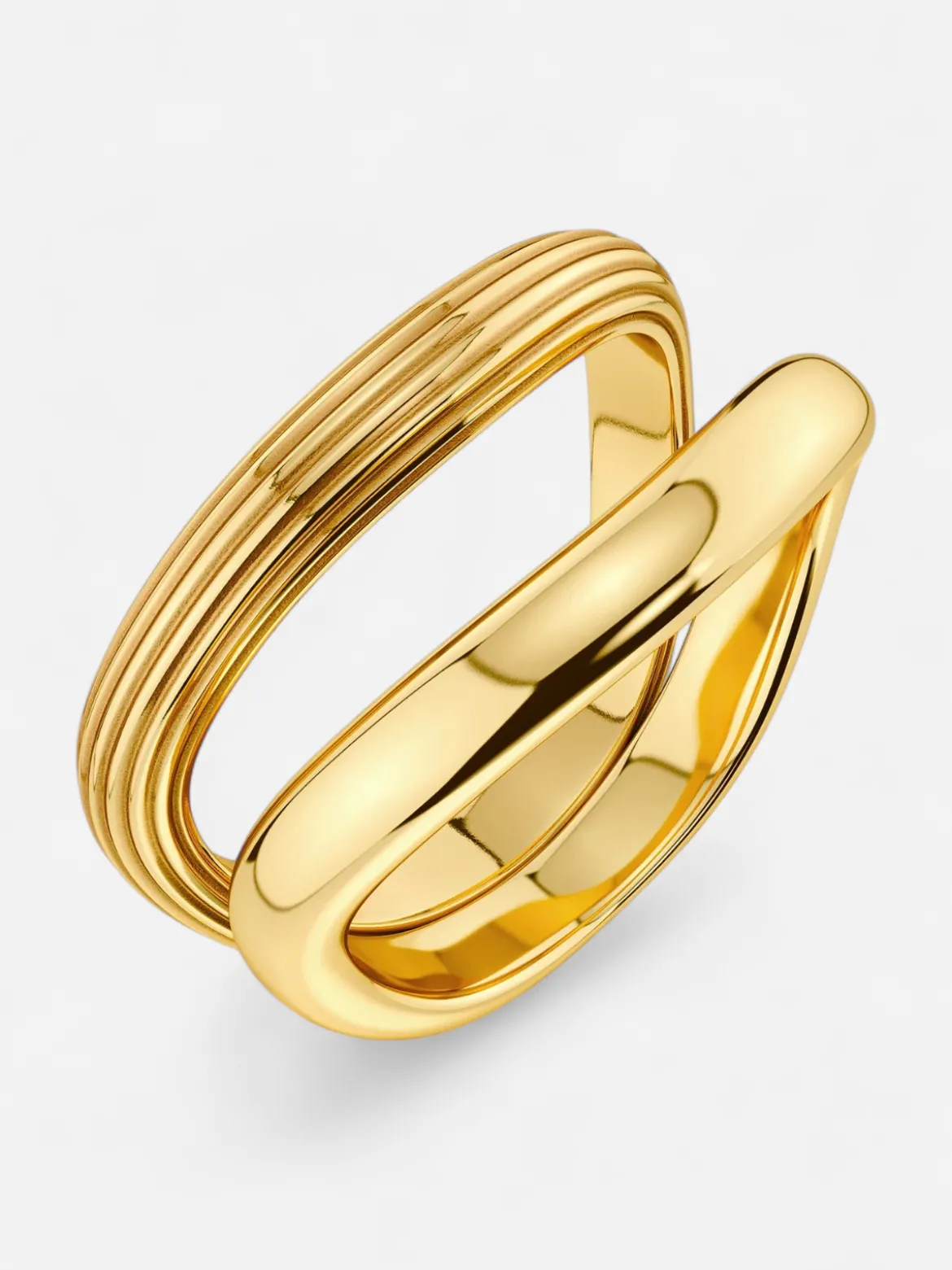 Edblad sormus Wildern, Gold pleated