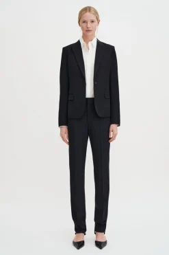 Filippa K naisten bleiseri Sasha Cool Wool Blazer, musta