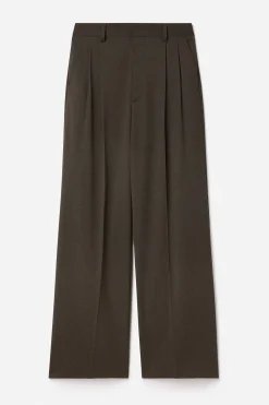Filippa K naisten housut Darcey Wool Trousers, vaalea beige