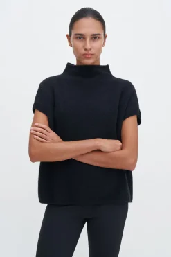 Filippa K naisten neulepusero Ximena Sweater, musta
