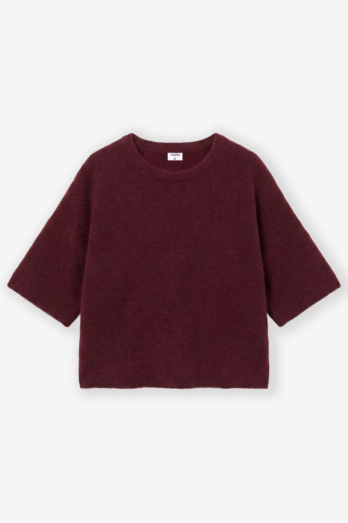 Filippa K naisten neulepusero Wool Yak Tee, punainen