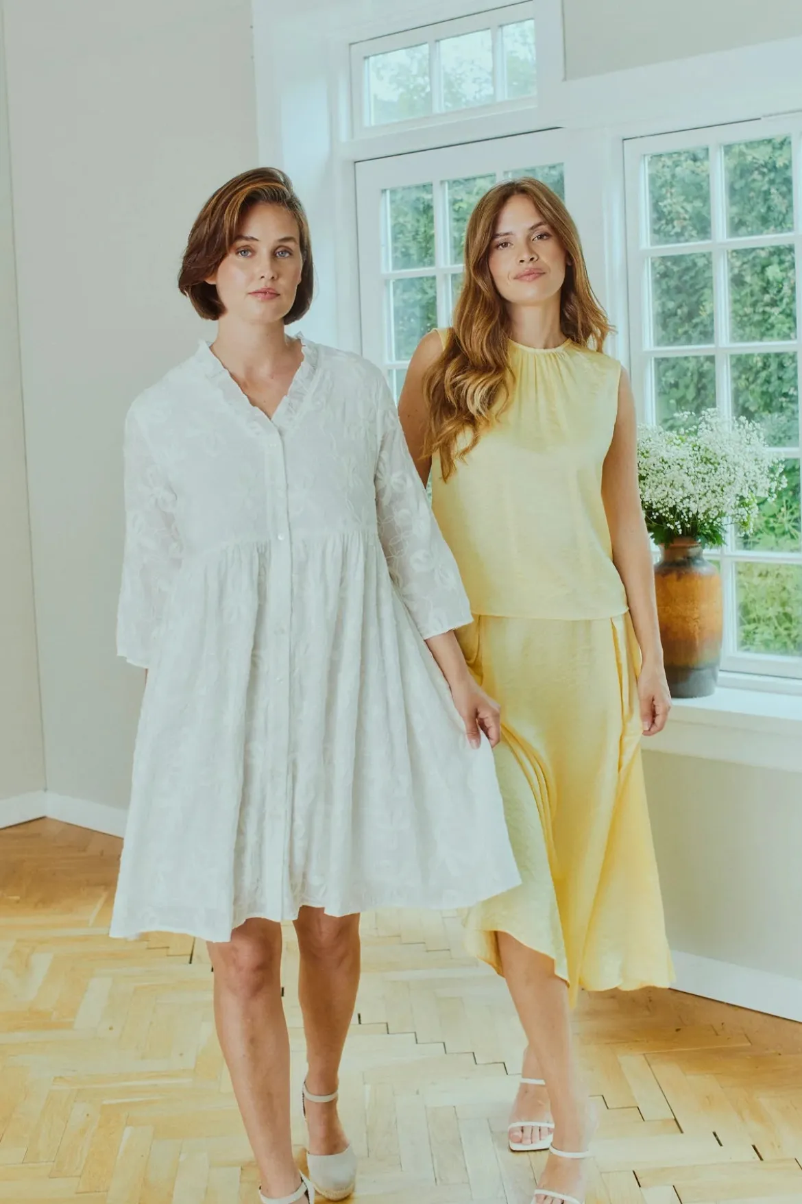 Freequent mekko Randy Dress, valkoinen