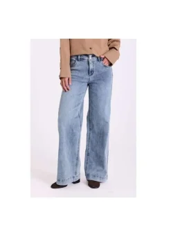 Freequent naisten farkut FQLopez Jeans, Light Blue Denim