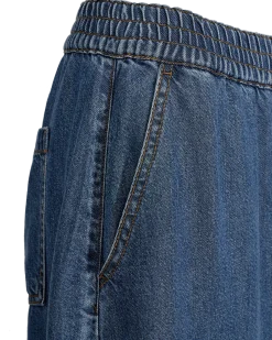 Freequent naisten farkut Milo Jeans, Medium Blue Denim