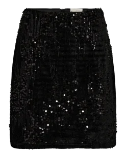 Freequent naisten hame Doffi Skirt, musta