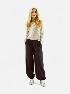 Freequent naisten housut Breeze Pants, musta