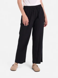 Freequent naisten housut Lava Ankle Pant, musta
